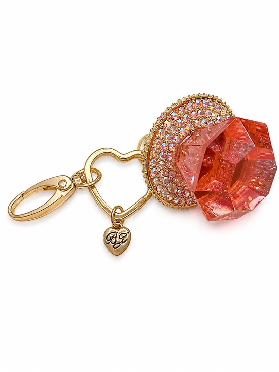 Betsey Johnson Accessories - Betsey Johnson Rhinestone Gem Keychain / Bag Charm